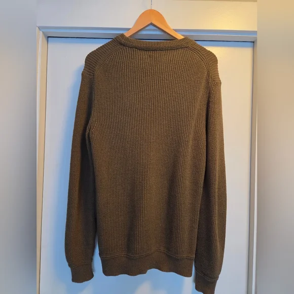 Gant Men's Khaki Crewneck Sweater - Picture 4 of 6
